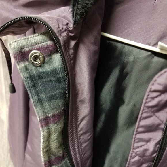 NWT Neyelle Water Resist/Insul Flannel Trim Jacket - Picture 7 of 13